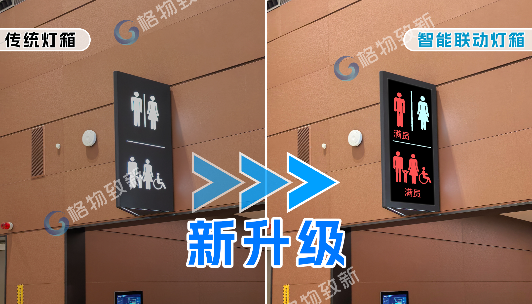 智慧卫生间智能灯箱